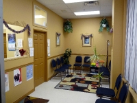 Dr office reception area