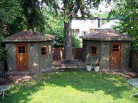 Exterior sheds